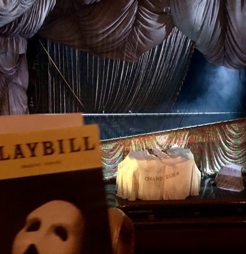 The Phantom of the Opera at the Majestic Theater.